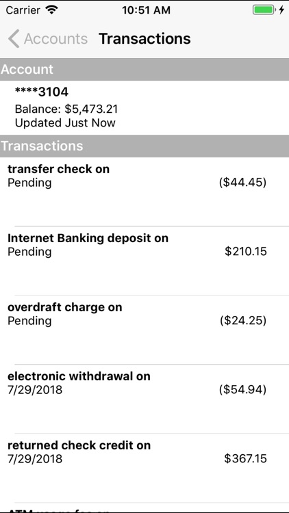 Gilmer National Bank Mobile screenshot-3