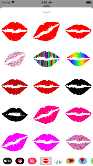 Kiss Me Sticker Pack