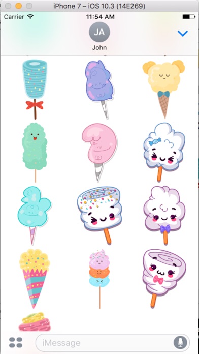 Ice Cream Sticker screenshot 3