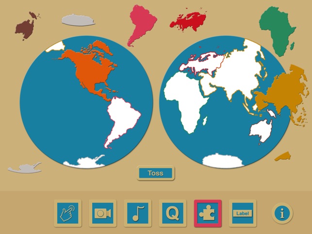 ‎iWorld Earth's Continents on the App Store