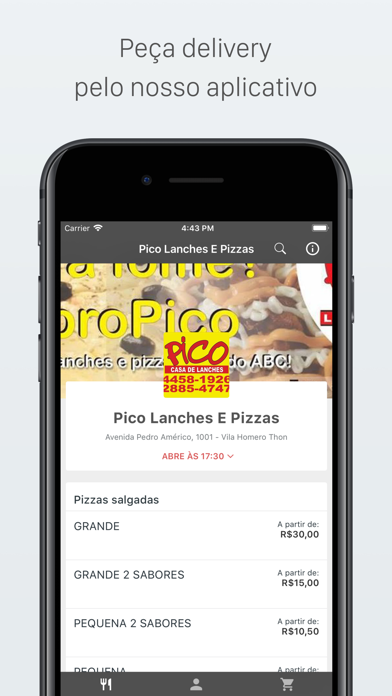 How to cancel & delete Pico Lanches E Pizzas Delivery from iphone & ipad 1