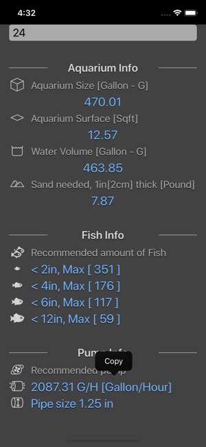 Aquarium Calculator Plus(圖4)-速報App