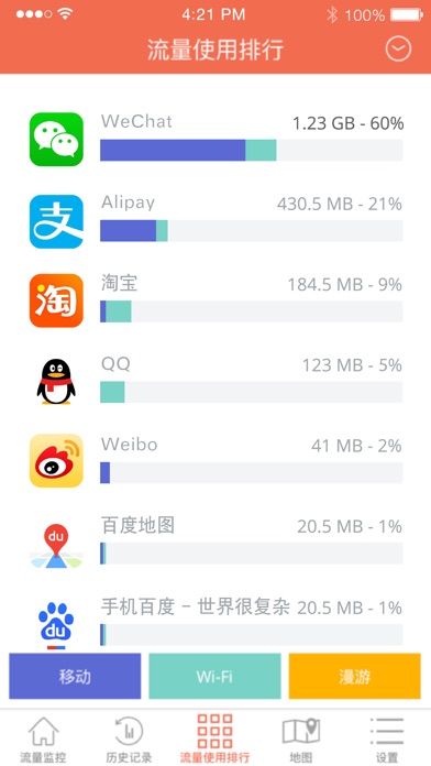 流量营业厅 - 帮您管理流量和节省流量的手机管家 screenshot 2