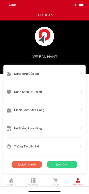 App Bán Hàng