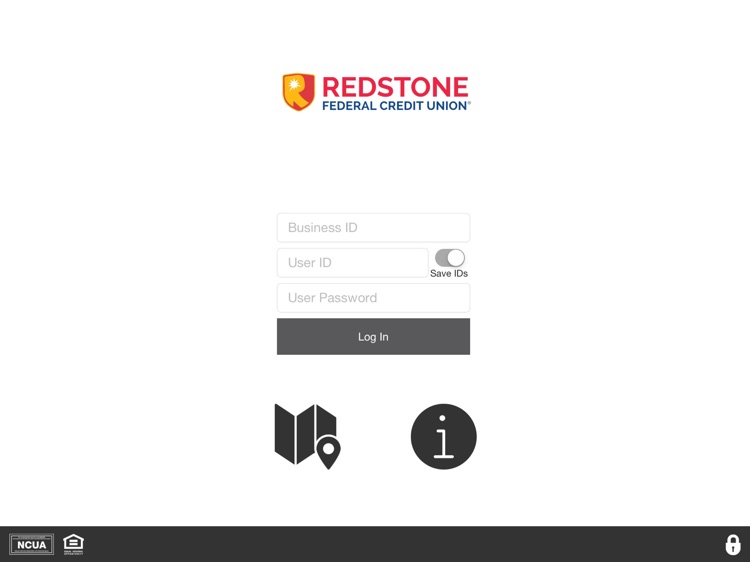 Redstone FCU Business Banking for iPad