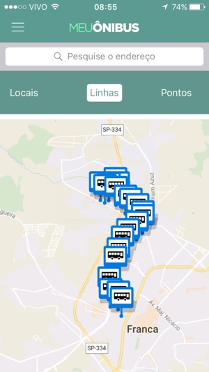 Meu Ônibus Franca(圖2)-速報App