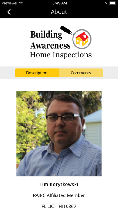 Bldg Awareness Home Inspection screenshot 2