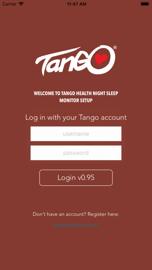 Tango HEALTH Night Setup