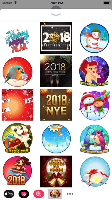 New Eve Stickers 2018 screenshot 2