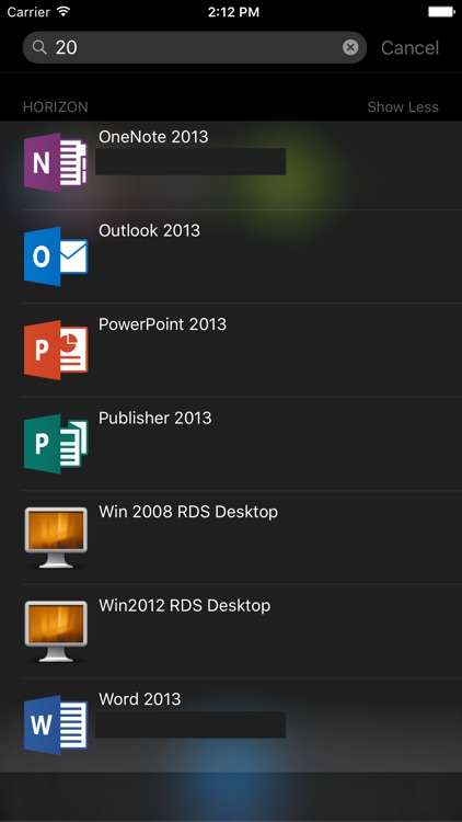 VMware Horizon Client screenshot-3