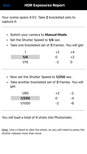 HDR Exposures Calculator(圖2)-速報App