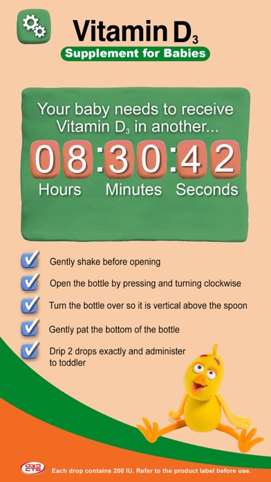 Tiptipot Vitamin D3 screenshot 2