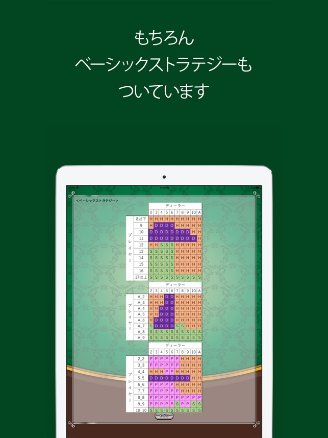 超カジノ練習 ブラックジャック On The App Store