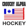 Crouchy Alpha Hockey