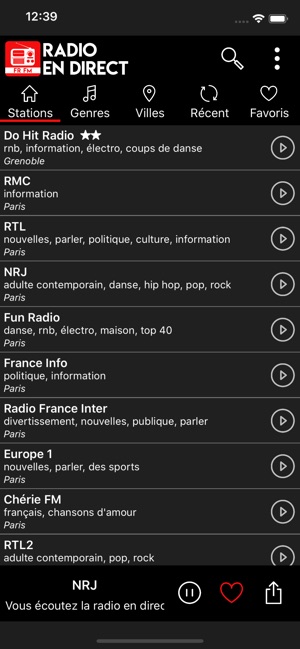 Radio en direct France(圖2)-速報App