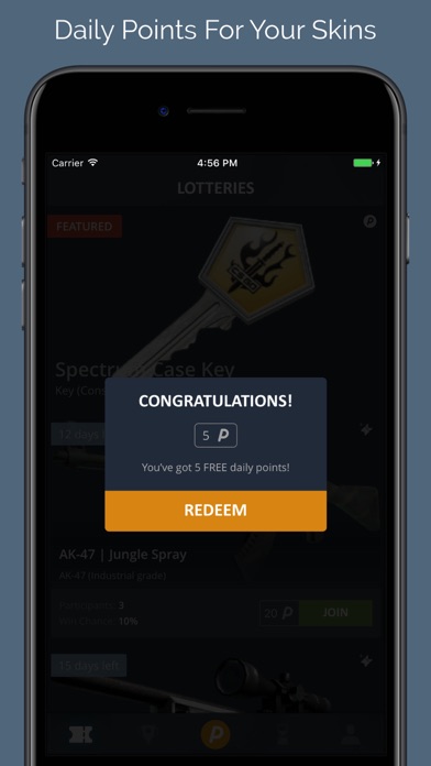 How to cancel & delete CSLottery - CSGO Skins & Keys from iphone & ipad 3