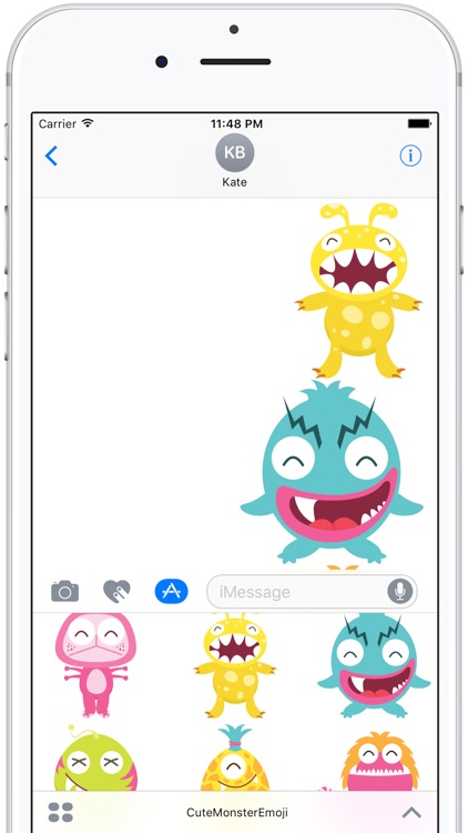 Cute Monster Emoji Pack