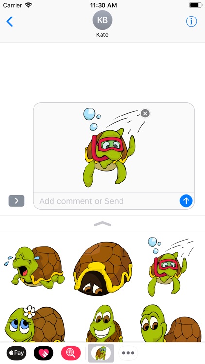 Mr. Shell Stickers
