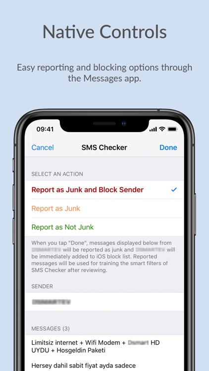 SMS Checker - Junk Filter screenshot-5