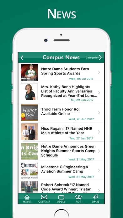 Notre Dame High School – WH screenshot 3