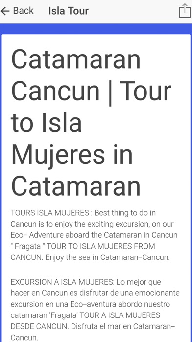 Catamaran Fragata Cancun screenshot 3