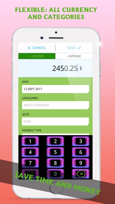 Pocket Expenses Tracker screenshot 3