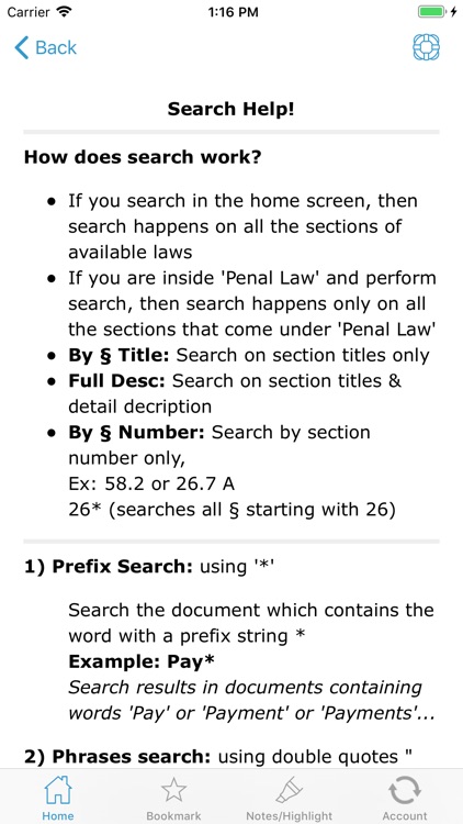 US Code, Title 1 to 54 Codes screenshot-9