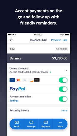 invoice 2go invoice estimate on the app store