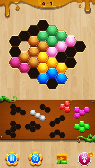 Wood Hexa Block Puzzle screenshot 3