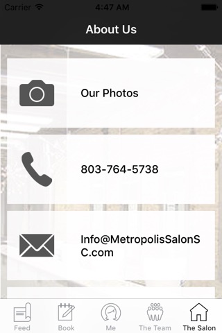 Metropolis Salon & Dry Bar screenshot 3