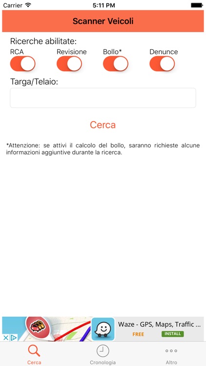 Scanner Veicoli