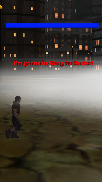 I'm gonna be Kung Fu Master!