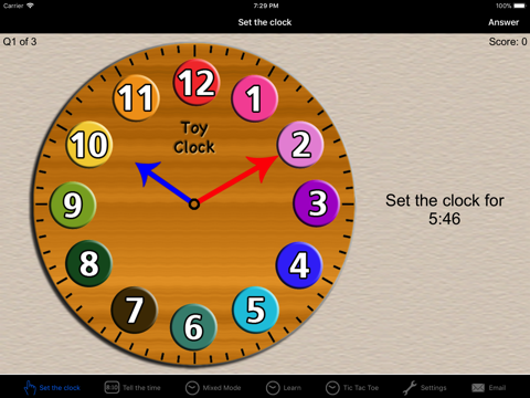 Toy Clock HD - náhled