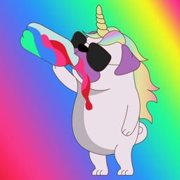 Pug Stickers PugUnicorn Stickers PugCorn