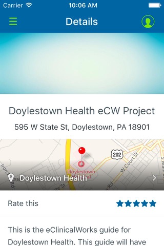 Doylestown Health Professional screenshot 2