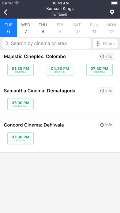 BookMyShow Lanka Entertainment screenshot 2