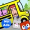 Preschool Bus Driver is a super fun animated learning game for little kids