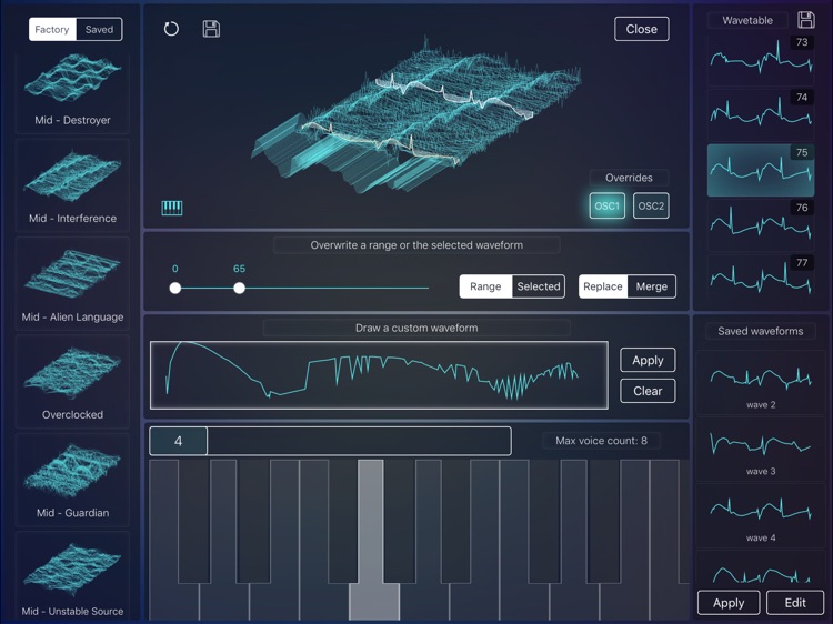 Scythe Synthesizer