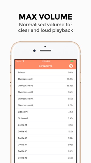 Scream Pro - Monkey Sounds(圖2)-速報App