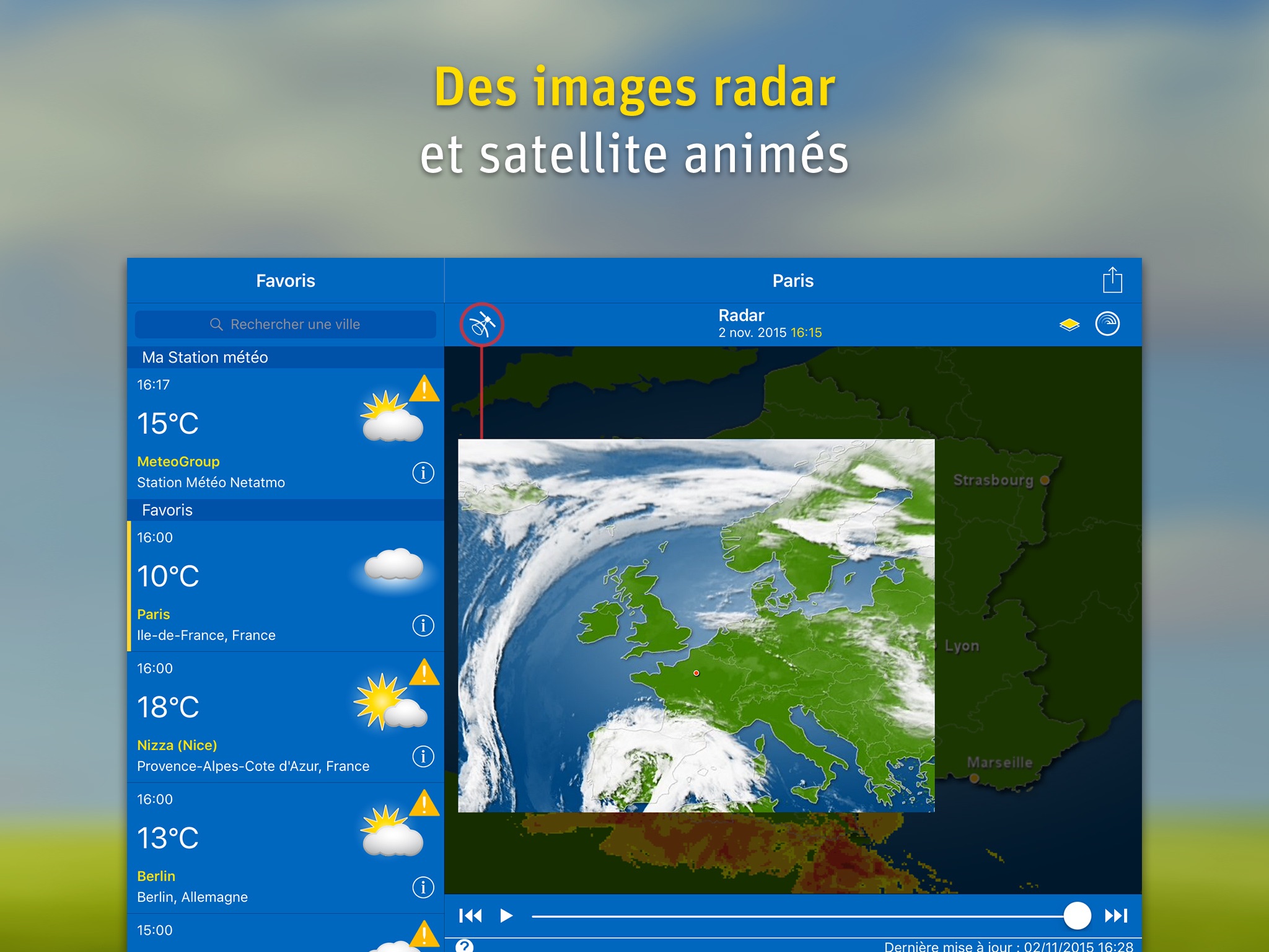 WeatherPro for iPad screenshot 3