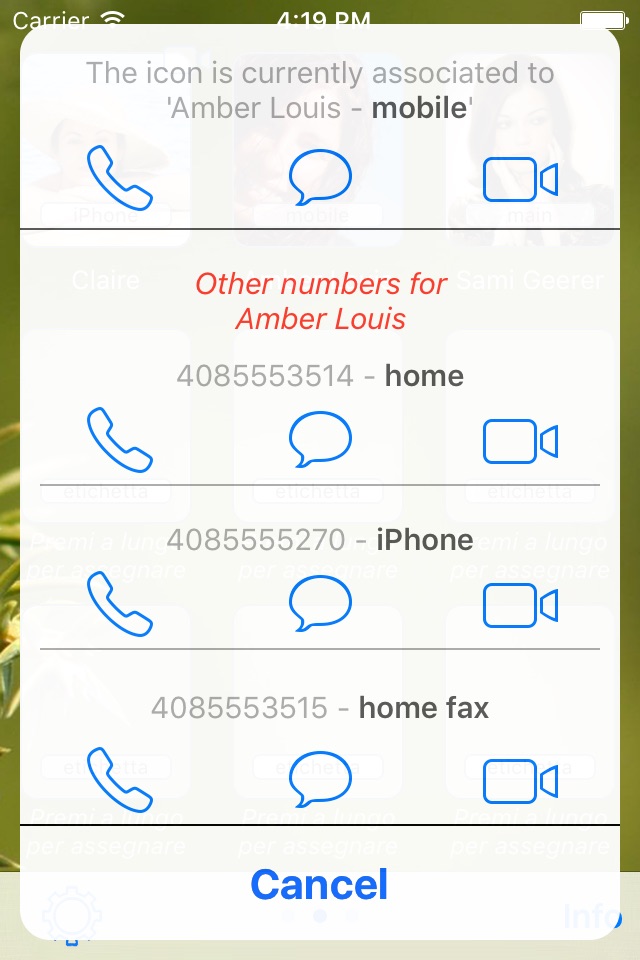 QuickContact - One Touch Call screenshot 3