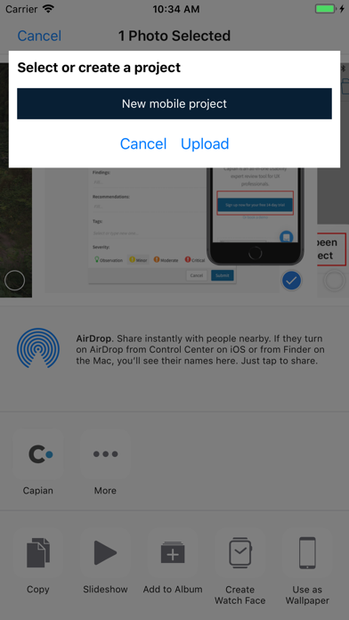How to cancel & delete Capian from iphone & ipad 4