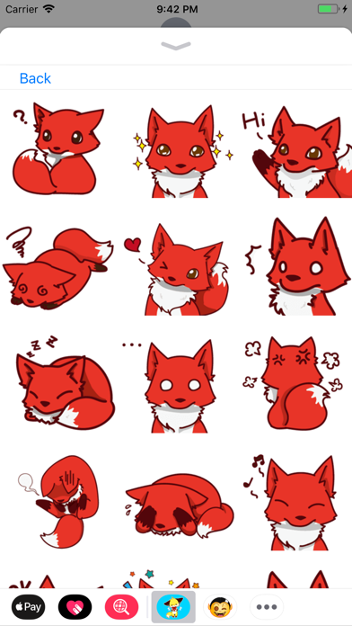 Fox Stickers Collection screenshot 4
