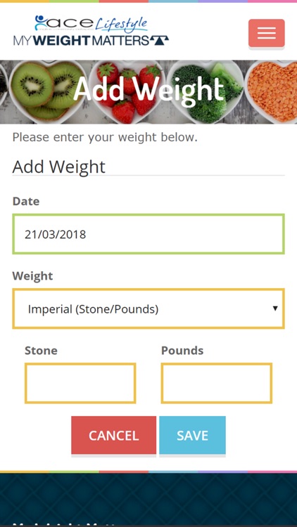 ACE My Weight Matters