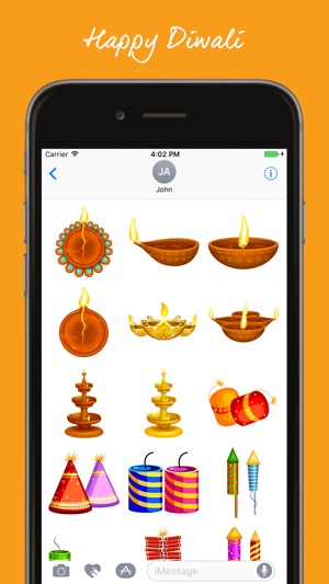 Diwali Stickers - Lamps, Fireworks & More(圖4)-速報App