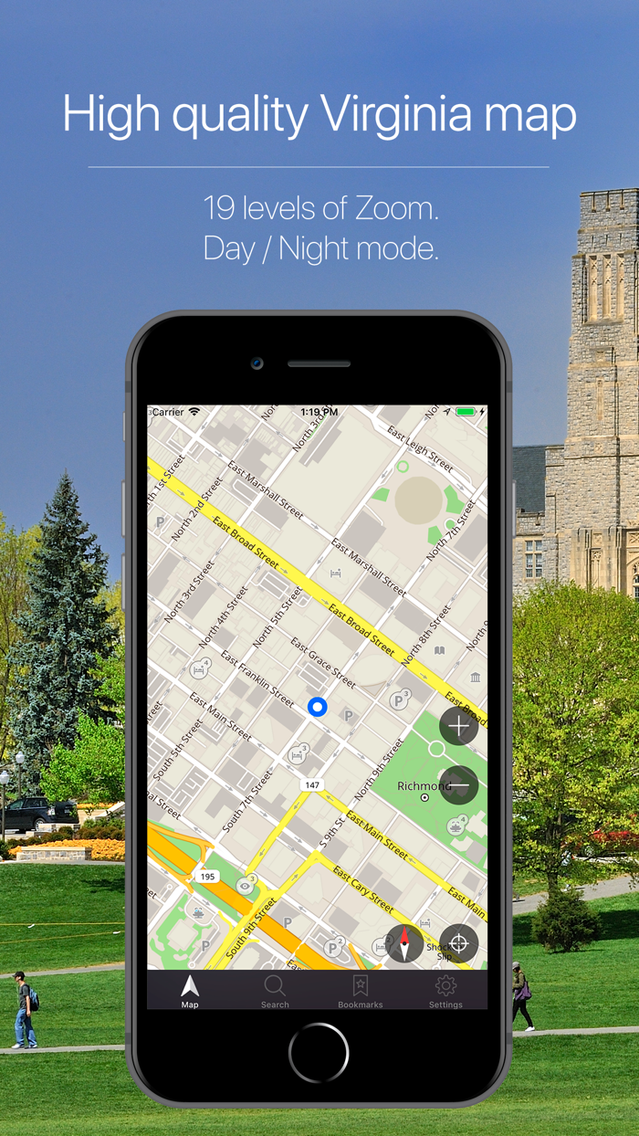 Virginia Offline Navigation