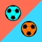 Test your reflexes as you juggle the soccer ball, be careful it will change color and you will have to tap either side of the screen to rotate the circle and match the colors up
