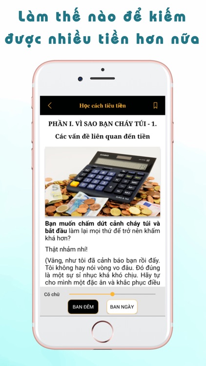 Học cách tiêu tiền screenshot-4