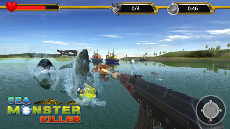 Sea Dragon Shooter 3D Pro screenshot-3