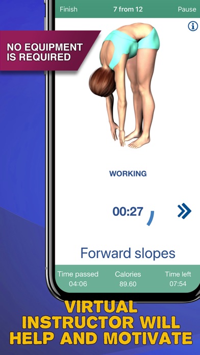 Body stretching workouts screenshot 3